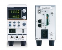 GW Instek PFR-100L - Fuente de alimentación DC de rango múltiple sin ventilador, 50V, 10A, 100W.